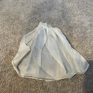 Vintage Handmade Barbie Doll Slip Skirt 1970s